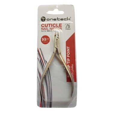 Onetech Stainless Steel Cuticle Nipper   Silver - 10 Cm