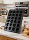 Life Smile Granite Nonstick 24 Cup Muffin Pan Carbon Steel Baking Tray