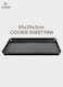 Life Smile Granite Nonstick Cookie Sheet Pan Carbon Steel Baking Tray