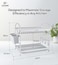 Life Smile Aluminium Dish Rack with Anti-Slip Rubber Fleet Designed to Maximize the Kitchen Storage