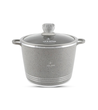 Non-stick Deep Stock Pot with Granite Coating