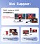 avedio links HDMI Splitter 1 in 2 Out【with 4ft HDMI Cable 】 4K HDMI Splitter for Dual Monitors Duplicate/Mirror Only