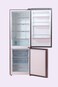 Terim 350 Liters Bottom Freezer Refrigerator with No Frost Technology, Digital Door Display, Silver Inox