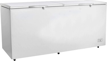 Wolf Power Chest Freezer 800 Litres, Quick Freeze with 2 Storage Baskets - White