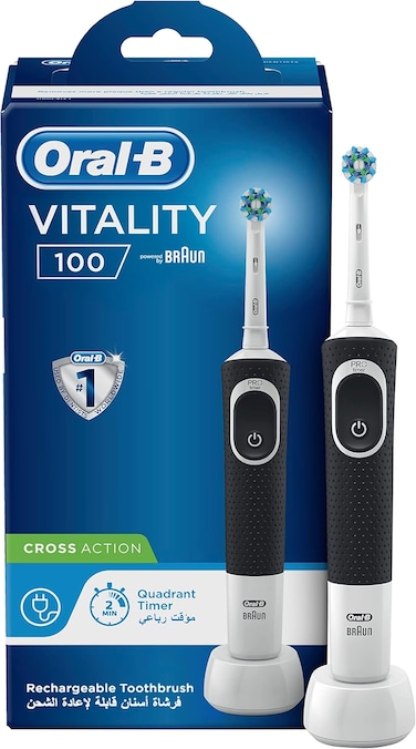 Braun Oral B Vitality 100 Black Electric rechargeable toothbrush