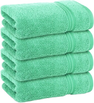 Bliss Casa Hand Towels (4 Pack, 40x70 cm) - 100% Combed Cotton 550 GSM Superior Quality, Quick Dry Highly Absorbent Thick Soft Hotel Towles