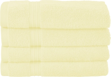 مناشف يد بليس كازا (4 يجتمع، 40 × 70 سم) - مشط قطن 100% 550 جرام في المتر متعدد الجودة، مقاوم للجفاف وعازل للحرارة، مخصص للفنادق