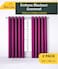 Bliss Casa Embossed Blackout Curtain Panels 140&times;240 cm &ndash; Thermal Insulated, Noise Reducing, Light &amp; UV Blocking Grommet Drapes for Bedroom &amp; Living Room, 2-Panels, (Bright Plum)