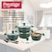 Prestige Essential 10 pcs Cookware Sets   Granite Stone Pots and Pans Set   Granite Non-Stick Cooking Set   Induction Cooking Sets - Green
