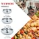 Multifunction Belgium Bowls 3 pcs Set   Mixing Bowls for Kitchen   Sturdy Pasta Bowl Set - WR80834