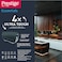 Prestige Essential Cast Aluminum black 28 cm Casserole With Glass Lid    Non stick Induction-Based stockpot with lid
