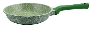 Prestige 18cm fry pan Granite Non-Stick Aluminium   Induction Base  Granite Fry Pan   Granite Skillet   PFOA & Lead Free - Green