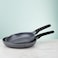 Prestige Essentials 4x Ultra Touch Twin Fry Pan Set of 24cm and 28cm   Non-Stick Granite Coated Frying Pan   PR81169