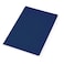 VINICA A5 Cardboard Cover Notebook   80 Ruled Pages   Navy Blue