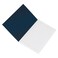 VINICA A5 Cardboard Cover Notebook   80 Ruled Pages   Navy Blue