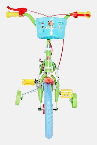 Cocomelon Kids 14 Inch Bicycle, Red/Green Combo