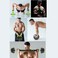 50KG Adjustable Dumbbells Barbell Kettlebell Set, 8 in 1 Free Weights Dumbbells with Straight/Curl Bar