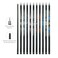 CueMall Carbon Fiber Pool Cue Stick, 58&rdquo; 2-Piece Unilock Joint, 13mm Tip (PACK OF 1)
