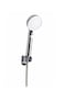 VERK HAND SHOWER W/HOSE , 3 JETS, DIA 9CM