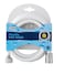VERK FLEXIBLE HOSE PVC SINGLE LYER,WHITE,13MM*150CM