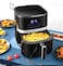 NAMSON AIR FRYER 1500W 5.5L   OIL-FREE &amp; LOW-FAT COOKING   COOL TOUCH   DIGITAL DISPLAY   TEMPERATURE CONTROL   GRILLING BAKING ROASTING
