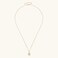 SUCHI S925 Sterling Silver Infinity Pendant Necklace for Women   1Ct VVS Moissanite Round 5mm/4mm/3mm   Classic Engagement Jewelry