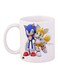 Sonic The Hedgehog Printed Coffee Mug White/Blue/Yellow