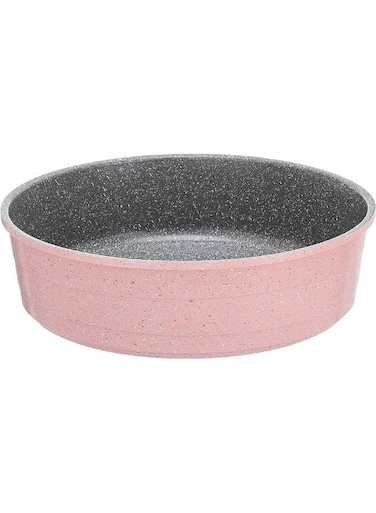 Midas Round Ovenware Pink Marble 26 cm