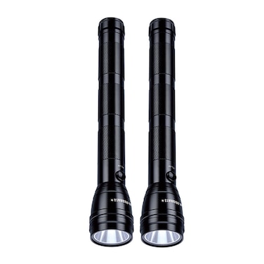 STARGOLD Waterproof Rechargeable LED Flashlight 2 in 1 Aircraft Aluminium Body