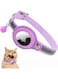 EZUK AirTag Cat Collar, Adjustable Reflective GPS Cat Collar, Integrated for Apple Airtag Kitten Collar, with Air Tag Holder and Bell for Kitten Cat Puppy