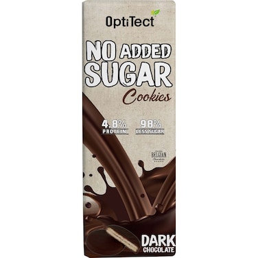 Optitect No Added Sugar Cookies, Dark Chocolate, 1 Piece