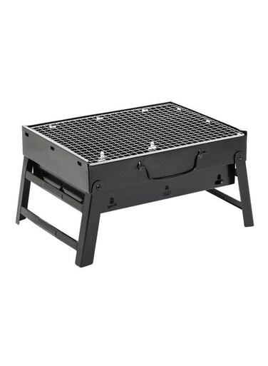 And Outdoor Barbecue Grill Black 36x29x6.8cm