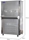Super General 45 Gallons 3 Tap Water Cooler, Steel - SGCL50T3