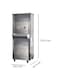 Super General 2 Tap Water Cooler Dispenser, 25 Gallon Silver - SGAA33T2