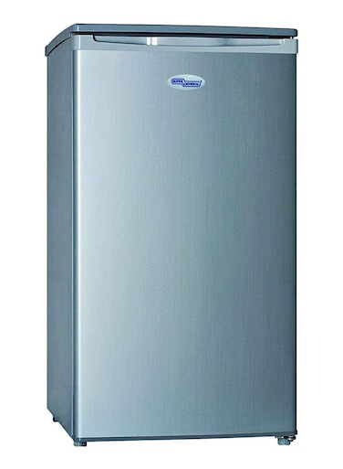 Super General Single Door Refrigerator 120L Gross - 90L Net Capacity, Defrost, R600A Refrigerant, Beverage Fridge, Child Lock, Freezer Box, &amp;lrm;Energy Efficient &amp;lrm;SGR062HS Silver