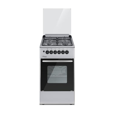 Super General 50x50  4 Burner Gas Cooking Range, Auto Ignition , Stainless Steel, Full Safety  SGC5050FSES