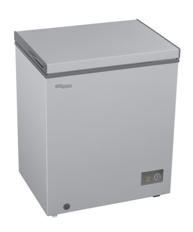 Super General Chest-Freezer 200L Gross /145L Net Volume, SGF222HM(S), Silver