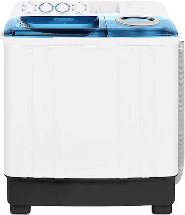 Super General 10 Kg Twin Tub Semi Automatic Washing Machine, White, SGW105
