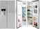 Super General Side-By-Side Refrigerator 700L Gross and &lrm;490L Net Capacity Fridge, Water Dispenser, Digital Control, Freezer, Silver, SGR897SBS