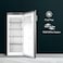 Super General 160 Liters gross upright freezer, Inverter Compressor, No Frost, Ice Twist Maker, Reversible Door,  SGUF201NFDC Silver