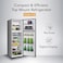 Super General 610L Gross &amp; 480L Net Capacity Double Door Top Mount Refrigerator SGR615IE No-Frost, Tropical Inverter Compressor, Electronic Temperature Control, 79x68x178cm (WxDxH), Inox Finish, 10-Year Compressor Warranty