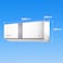 Super General 1.5 Ton Split Air Conditioner, T3 Rotary Compressor, T1-18400 BTU, T3-16500 BTU, SGS195FE, White