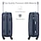 Senator Travel Bags Suitcase A1012 Hard Casing Large Check-In Luggage Trolley 71cm Navy Blue