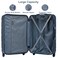 Senator Travel Bag Suitcase A1012 4 Pcs Hard Casing Trolley Luggage Set Navy Blue
