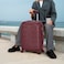 Senator Travel Bag Suitcase A1012 Hard Casing Medium Check-In Luggage Trolley 61cm Burgundy