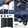 Eminent Hard Case Cabin Travel Bag Luggage Trolley Polypropylene Lightweight Suitcase 4 Quiet Double Spinner Wheels With Tsa Lock B0011 Dark Blue