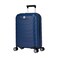 Eminent Hard Case Cabin Travel Bag Luggage Trolley Polypropylene Lightweight Suitcase 4 Quiet Double Spinner Wheels With Tsa Lock B0011 Dark Blue