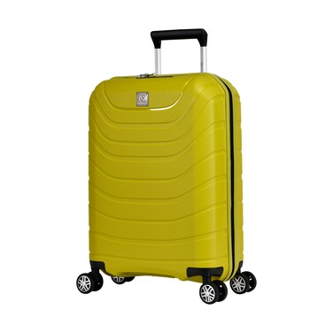 Eminent Hard Case Cabin Travel Bag Luggage Trolley Polypropylene Lightweight Suitcase 4 Quiet Double Spinner Wheels With Tsa Lock B0011 Chartreuse