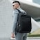 Arctic Hunter Water Resistant Lightweight Laptop Backpack with USB/Headphone Jack for Men and Women to Office Casual Travel B00544 Black