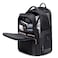 Arctic Hunter Water Resistant Lightweight Laptop Backpack with USB/Headphone Jack for Men and Women to Office Casual Travel B00544 Black
